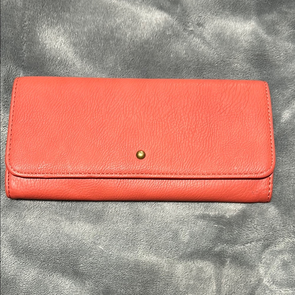Coral Leather Women's wallet